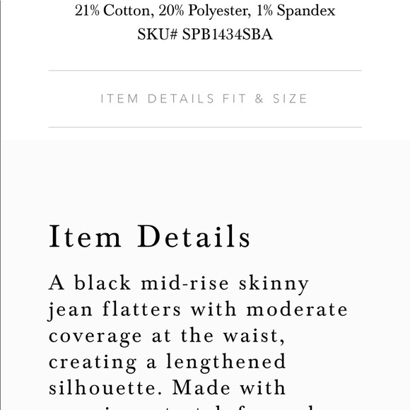 AG Jeans, “Prima” Cigarette Leg Black, sz 26 - NWT - Picture 4 of 8